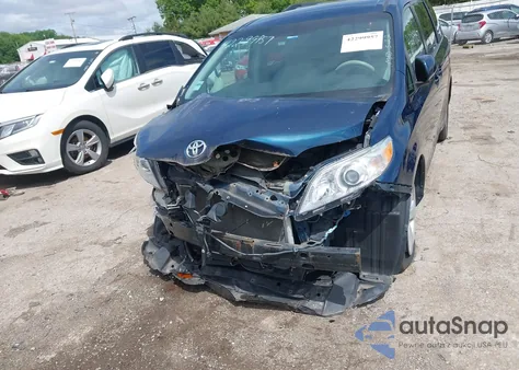 2011 Toyota Sienna Le V6 from USA, damaged, VIN 5TDKK3DC7BS066442